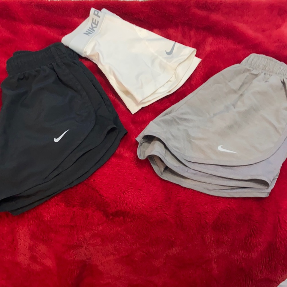 3 Nike shorts!!!